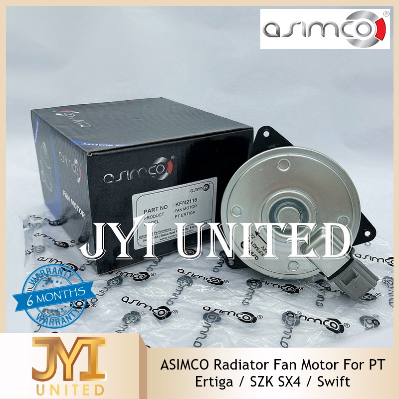ASIMCO Radiator Fan Motor For Proton Ertiga / Suzuki SX4 / Swift ...