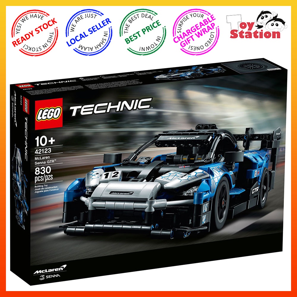 ORIGINAL LEGO Technic McLaren Senna GTR 42123 | Shopee Malaysia