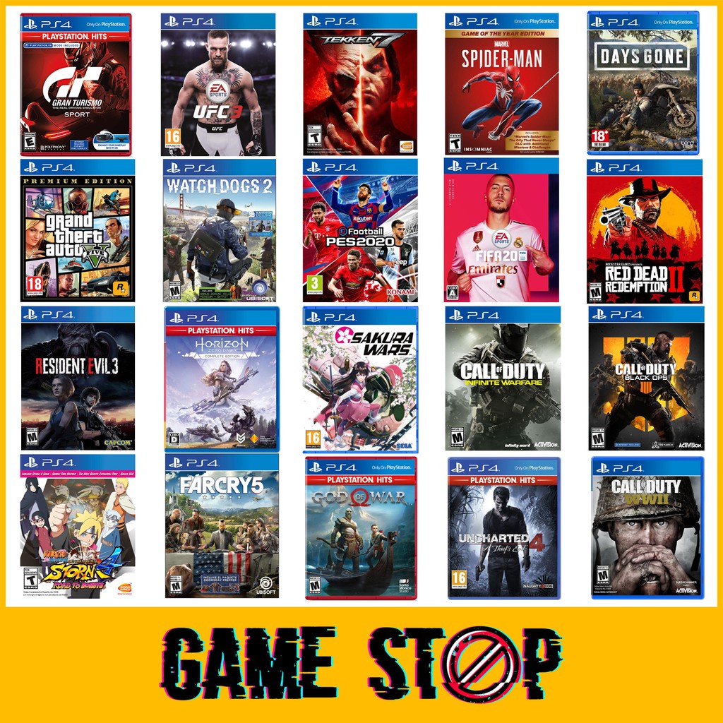 Cheap second best sale hand ps4 games