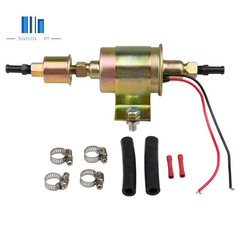 Universal 12V External Electric Fuel Pump Installation Kit 59 PSI 30GPH GA8012S Shopee Malaysia