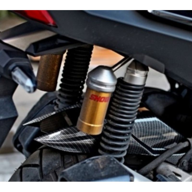 HONDA ADV 150 REAR FENDER FULL CARBON #SP | Shopee Malaysia