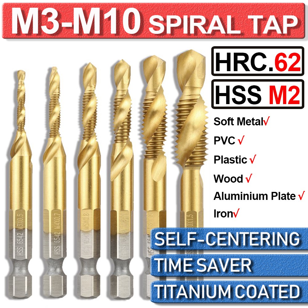 Self tapping 2025 drill bit set