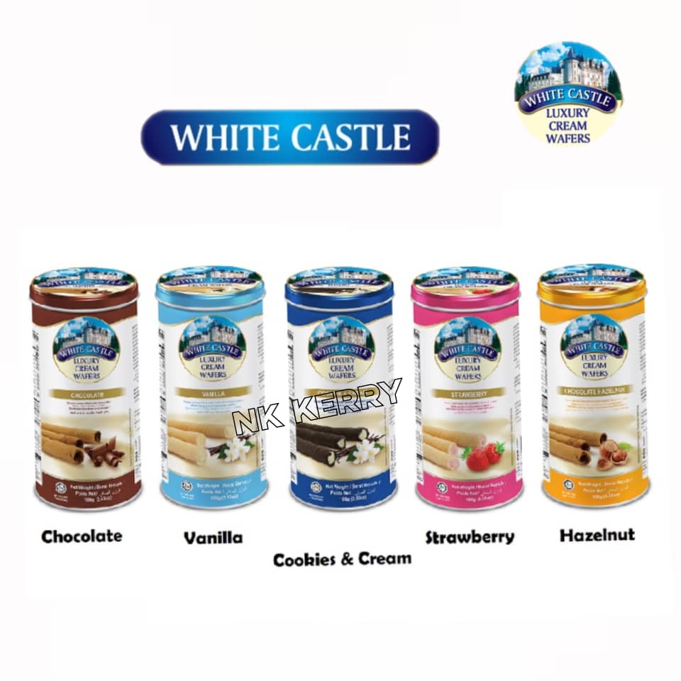 WHITE CASTLE LUXURY CREAM WAFERS ALL FLAVOUR 100G Shopee Malaysia