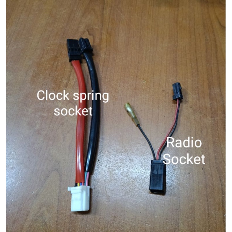 Proton Exora Saga VVT Waja clock spring socket / Radio Socket Ready ...