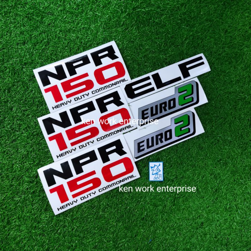 Sticker Isuzu NPR 150 heavy duty commonrail | Shopee Malaysia