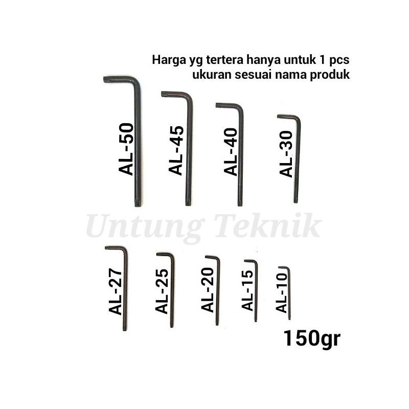 WIPRO AL-T30 TORX Alley Key - T30 size star L Key | Shopee Malaysia