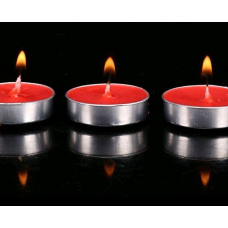 HIGH QUALITY Romantic Scented TeaLight Candle Lilin Cawan selamat **READY STOCK IN MALAYSIA
