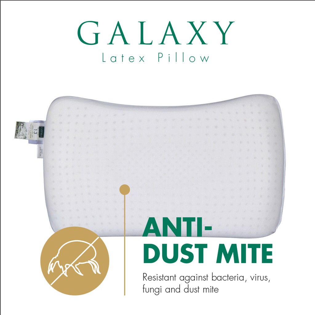 Getha Galaxy Pure Natural Latex Pillow Shopee Malaysia