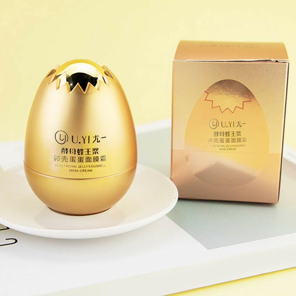 YEAST ROYAL JELLY EGG SHELL MASK CREAM!! Shopee Malaysia