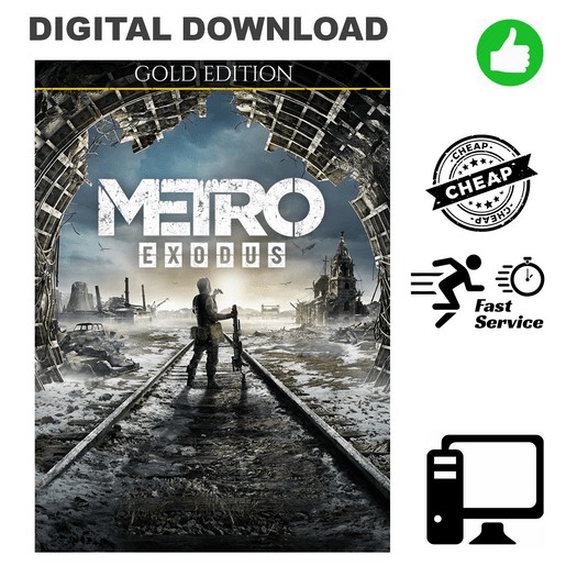 Metro Exodus Gold + All DLC Edition Digital Download Games for PC ...