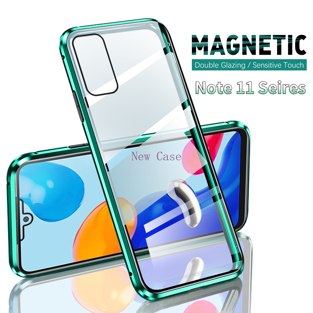 Double Side ⭐ Tempered Glass Casing For Xiaomi Redmi Note 11 Pro Plus S 