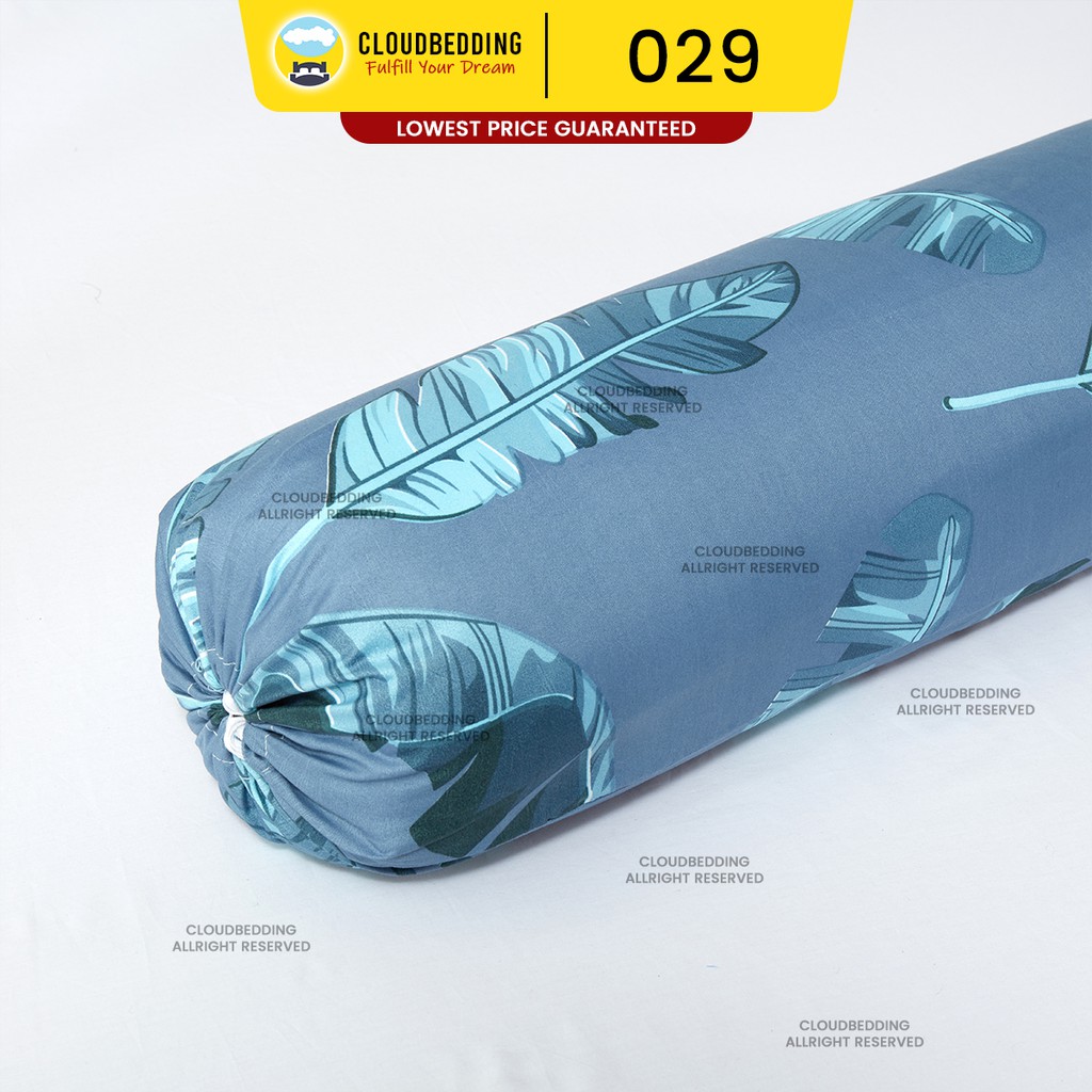Premium Cotton Bolster Case Sarung Corak/ Bolster Pillow Case Cover