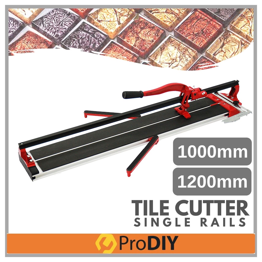 D-01 1000mm 1200mm Manual Single Rail Mozaic Tile Cutter Pemotong ...