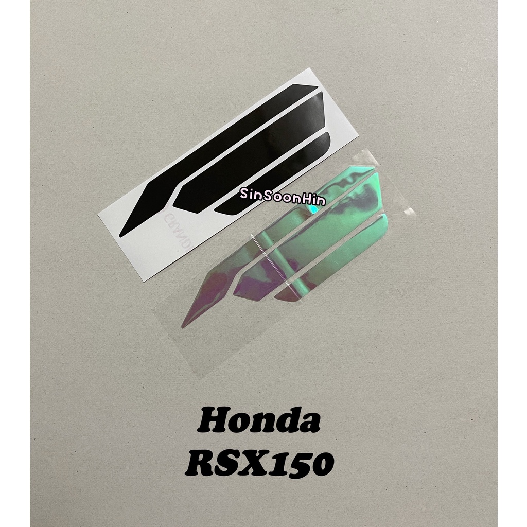 Honda RSX 150 Tinted Meter - Black/Rainbow | Shopee Malaysia