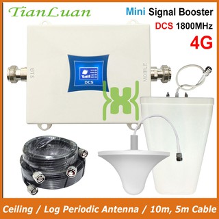 Signal Booster B3 LTE 4G 1800MHz Mini Mobile Amplifier Yagi Antenna Kit for  Call