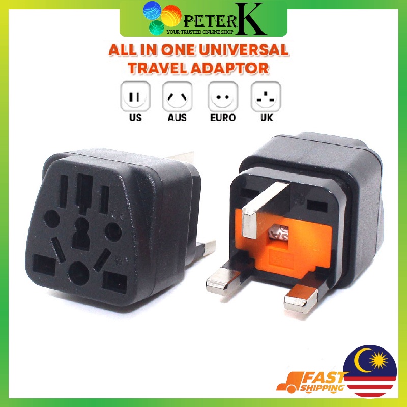 Adapter multinational universal AC power conversion socket plug Travel ...