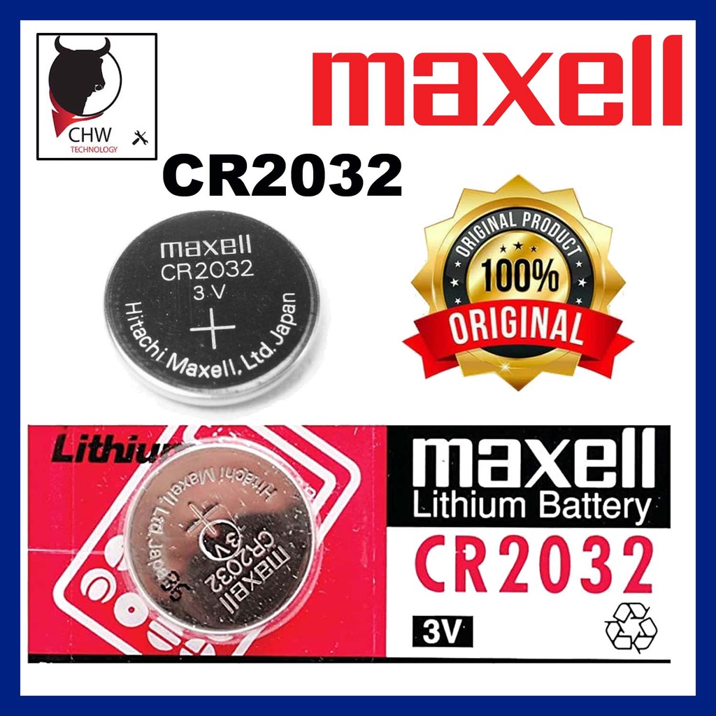 1 Maxell CR2032 Battery