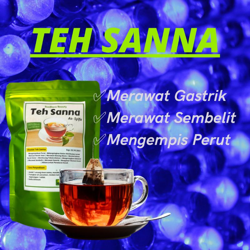 Teh Sanna Merawat Kencing Manis Darah Kotor Gastrik Sembelit Shopee