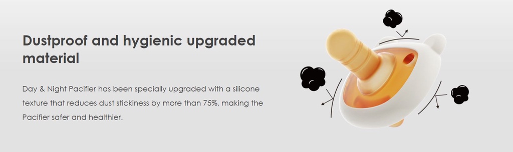 HE OR SHE Day & Night Pacifier with case | Shopee Malaysia