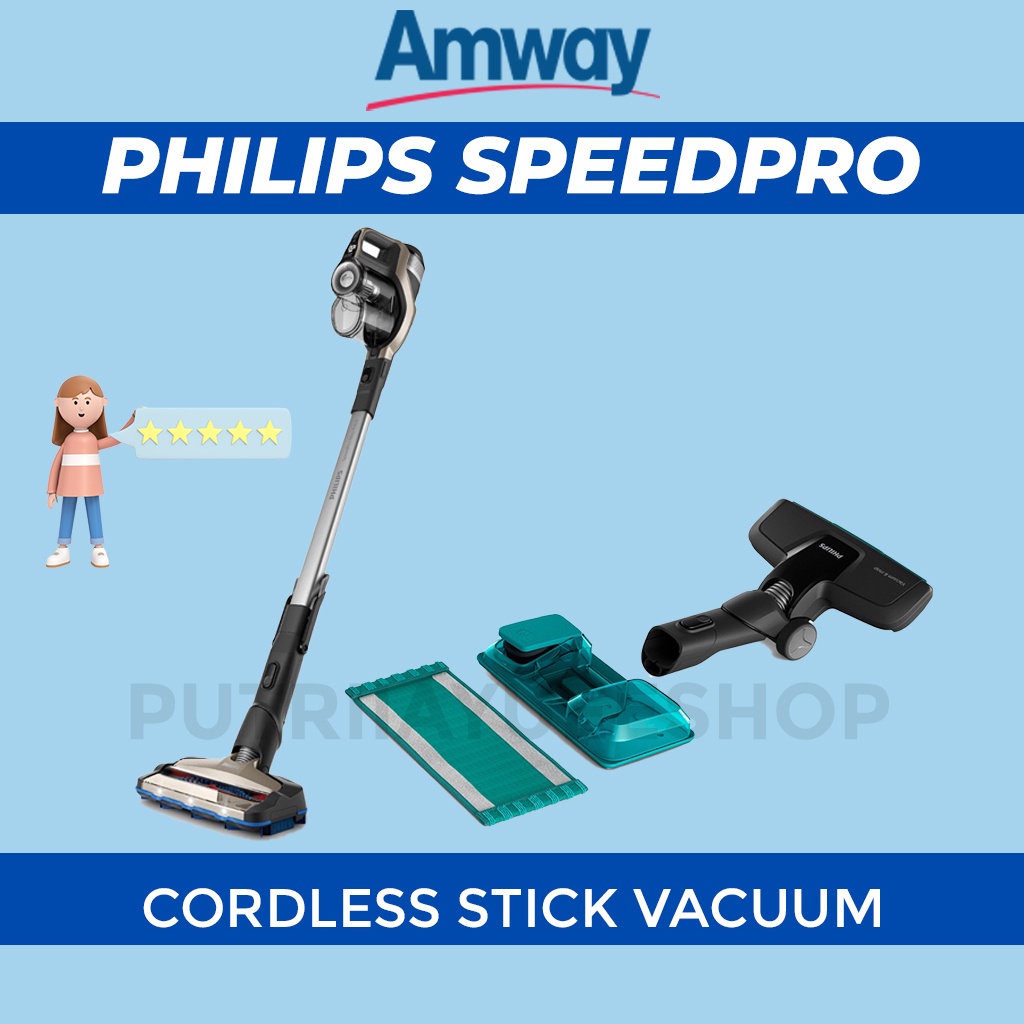Amway Official Hq Philips SpeedPro Max Aqua Cordless Stick Vacuum