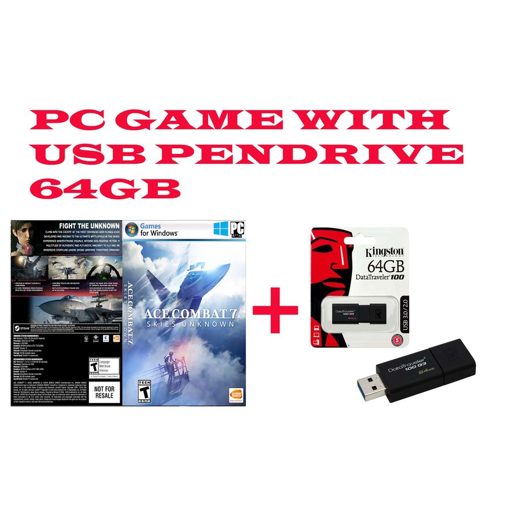 PC GAMES ACE COMBAT 7 + 64GB USB INSTALLER | Shopee Malaysia