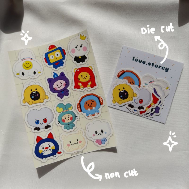 Truz Sticker set | Shopee Malaysia