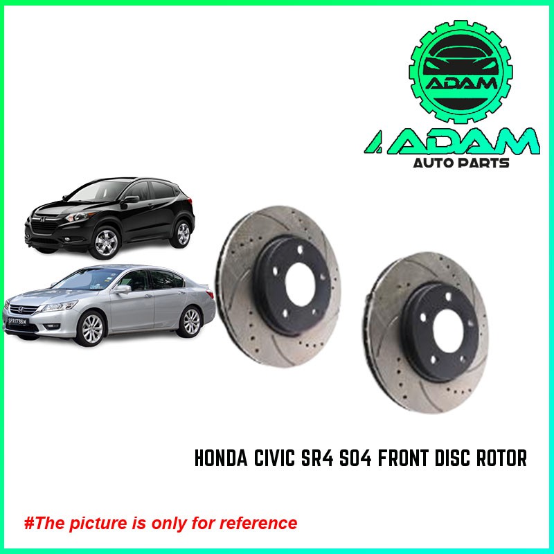 HONDA ACCORD T2A HRV FRONT DISC ROTOR RACING PERFORMANCE SPORT (1PAIR ...