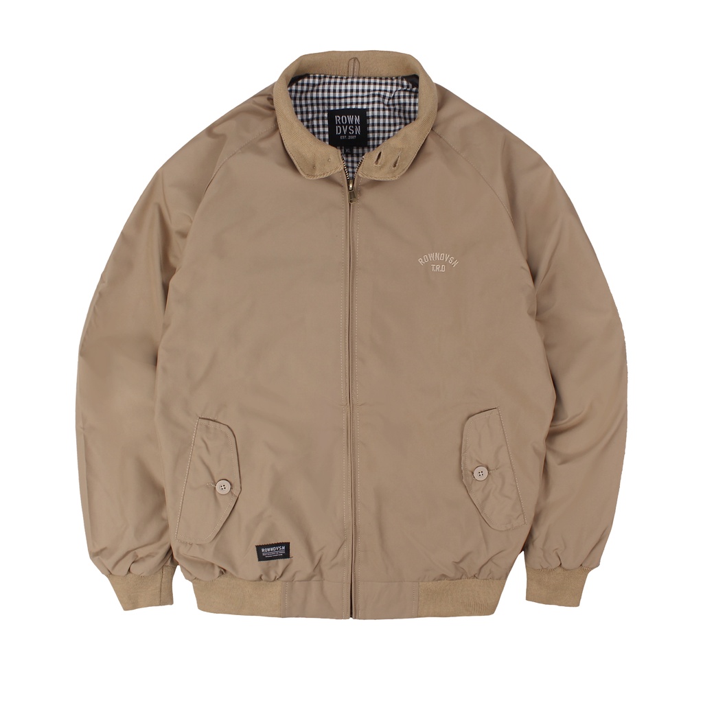 Rown Division Official Harrington Jacket Cream Best Selling