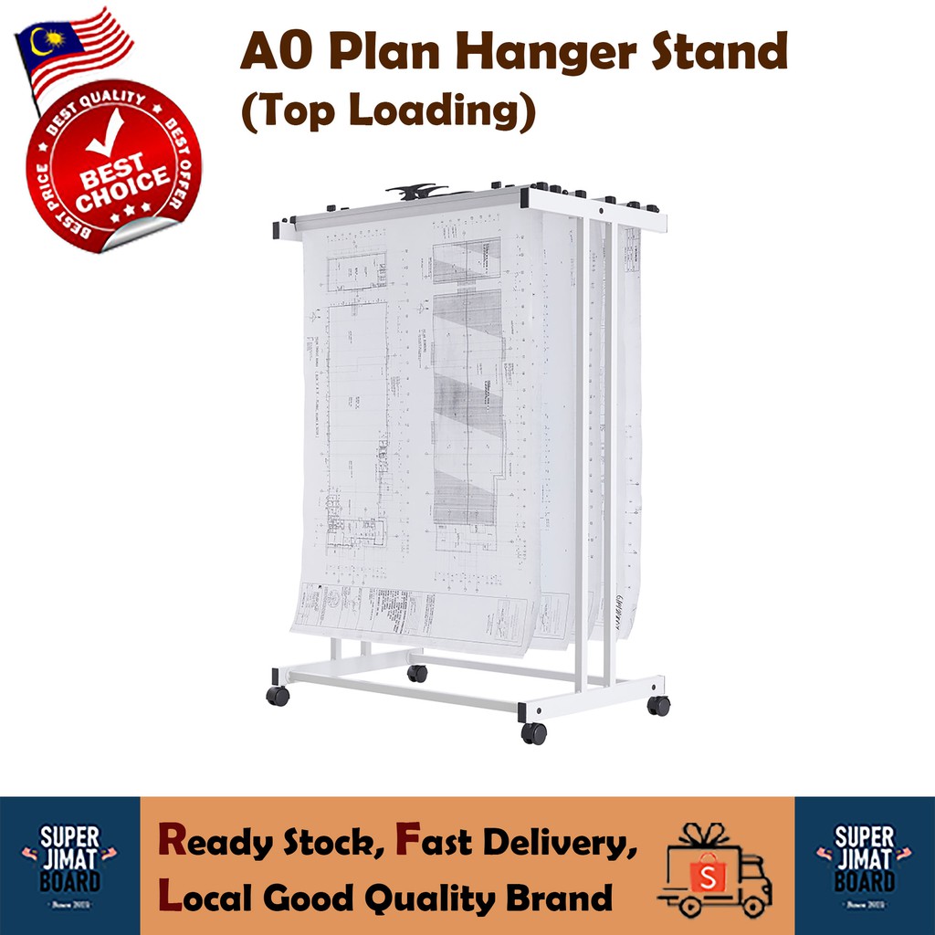 A0 Top Loading Plan Hanger Stand only Plan Hanger Stand Architecture