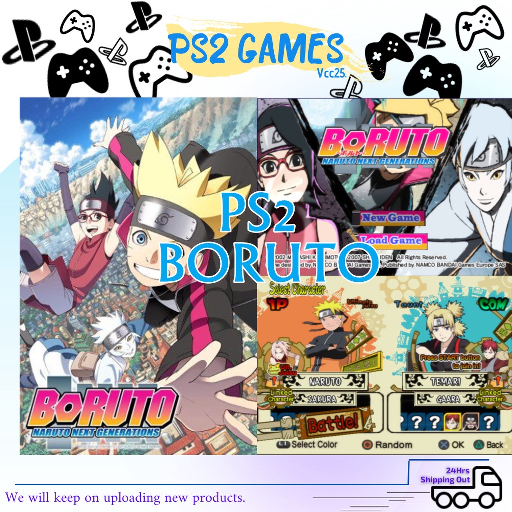 PS2 Games *Naruto* *Boruto - The Next Generations*[100% Brand New] | Shopee  Malaysia