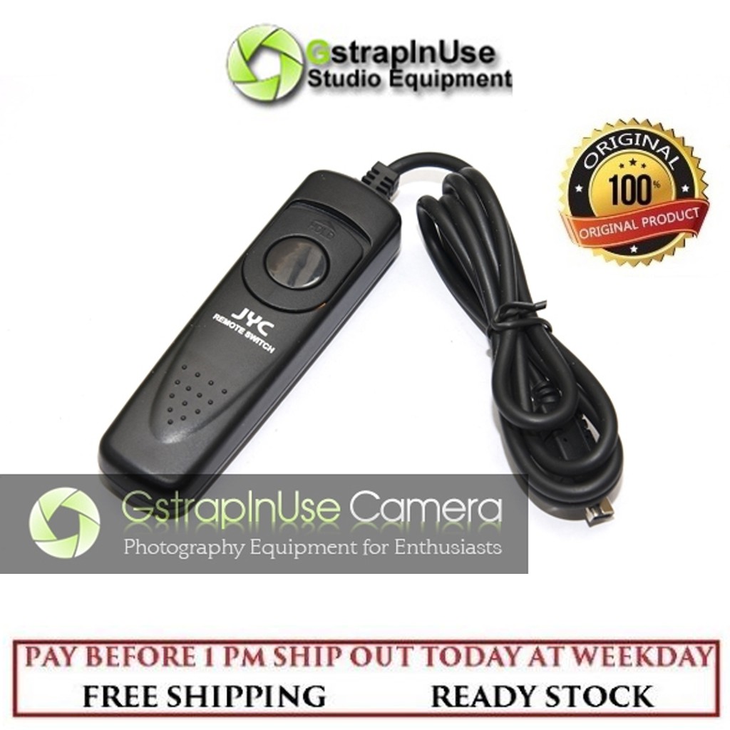 JYC Wired Remote SR-S1 For Sony Alpha SLR And SLT Cameras (1M) | Shopee ...
