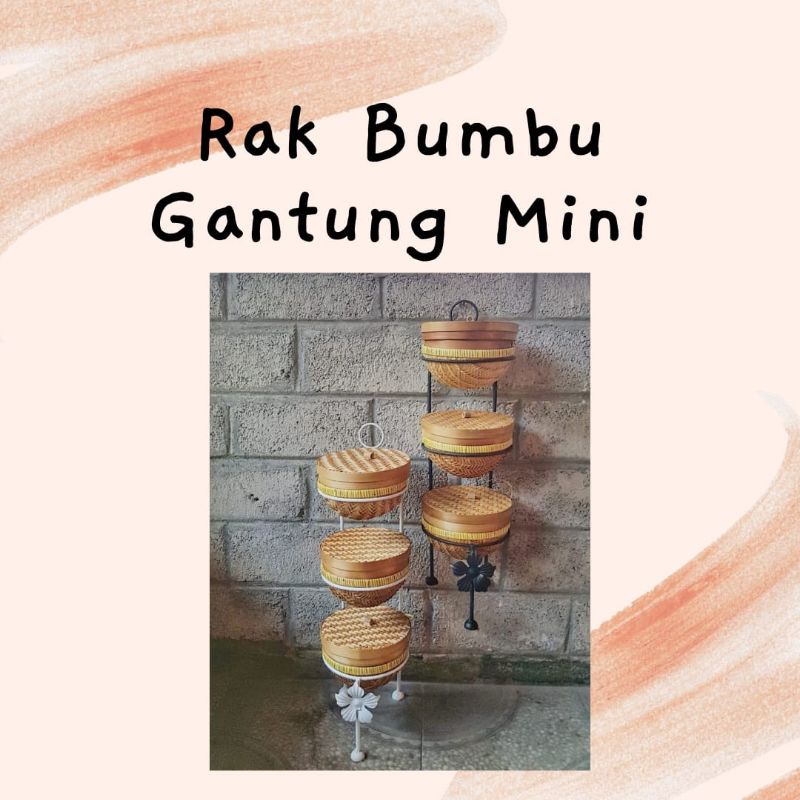 Onion Rack/Mini Spice Rack 3 layers | Shopee Malaysia