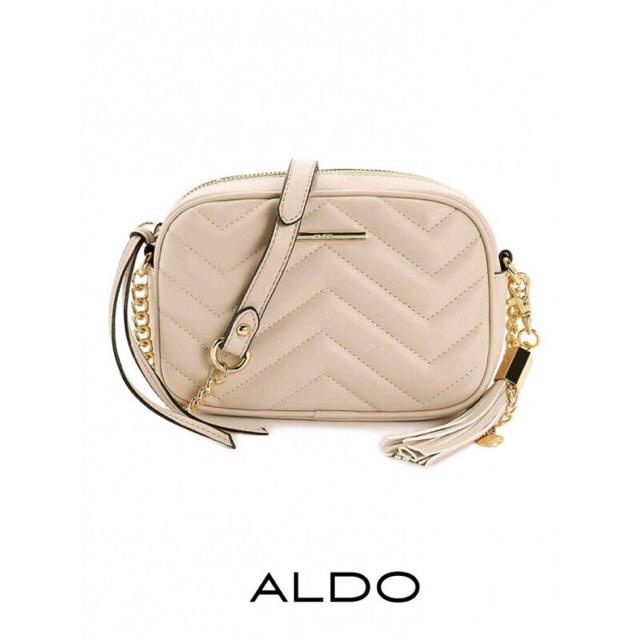RAYA] 💯ALDO Chevron Wave Tassel Long Chain Bag Shopee Malaysia