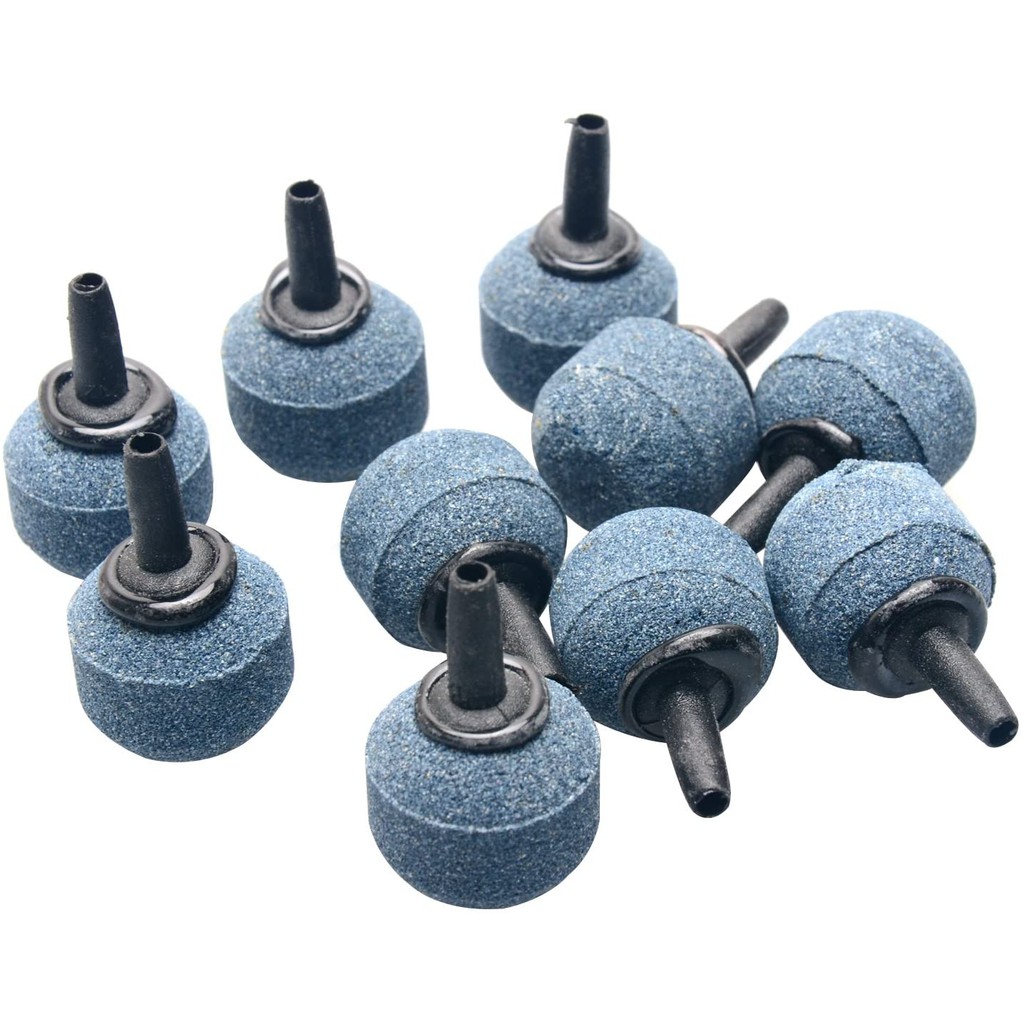 AQUARIUM FISH TANK BUBBLES OXYGEN AIR STONE HI OXY ROUND SHAPE | Shopee ...