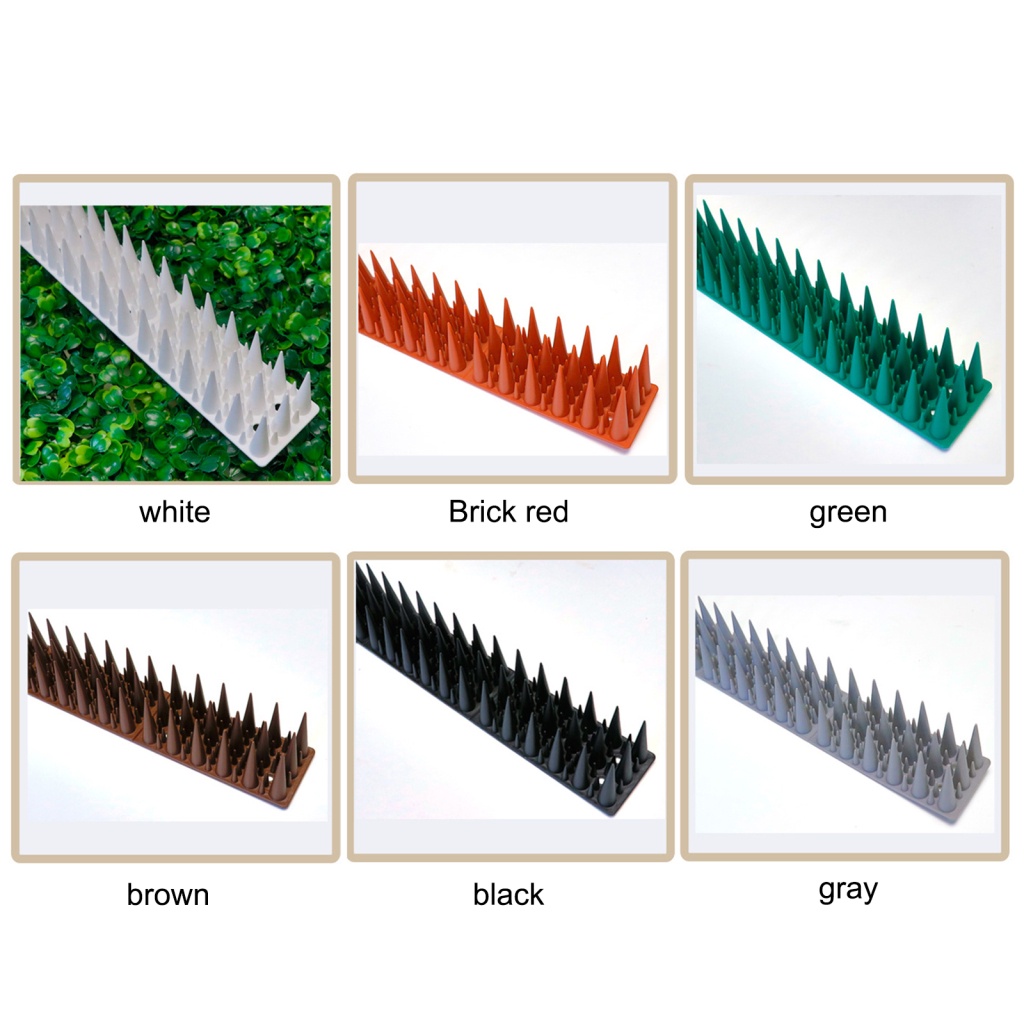 [Ready Stock]Insect Repellent Bird And Pigeon Spikes Repellents 4.5x 45x 3.7cm Feet AntiTheft