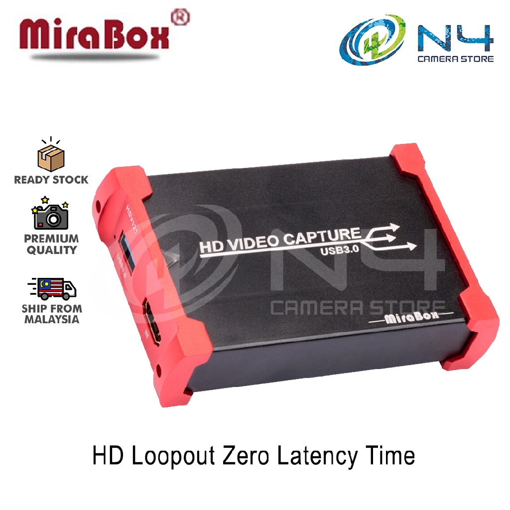 Mirabox usb 3.0 hot sale hdmi game capture card