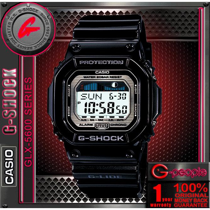CASIO G-SHOCK GLX-5600-1JF / GLX-5600-1 G-LIDE 100% GLX-5600 Shopee Malaysia JAPAN | SET / ORIGINAL WATCH