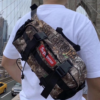 Ins Style】 ✪Supreme 19FW 47TH Waist Bag Logo Japanese Tide Brand Branch Waist  Bag Chest Bag Shoulder Bag Satchel♧ | Shopee Malaysia