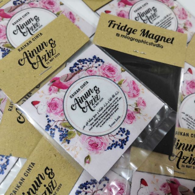 FRIDGE 🔥CUSTOMIZE OWN DESIGN🔥 Shopee Malaysia