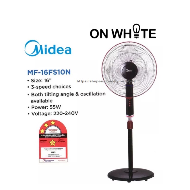 Midea Stand Fan Mf Fs On Same Use As Kdk Panasonic Pensonic