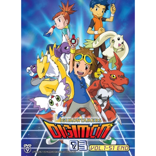 Digimon Tamers: Digimon Adventure 03 (VOL.1-51 END) Anime DVD | Shopee ...