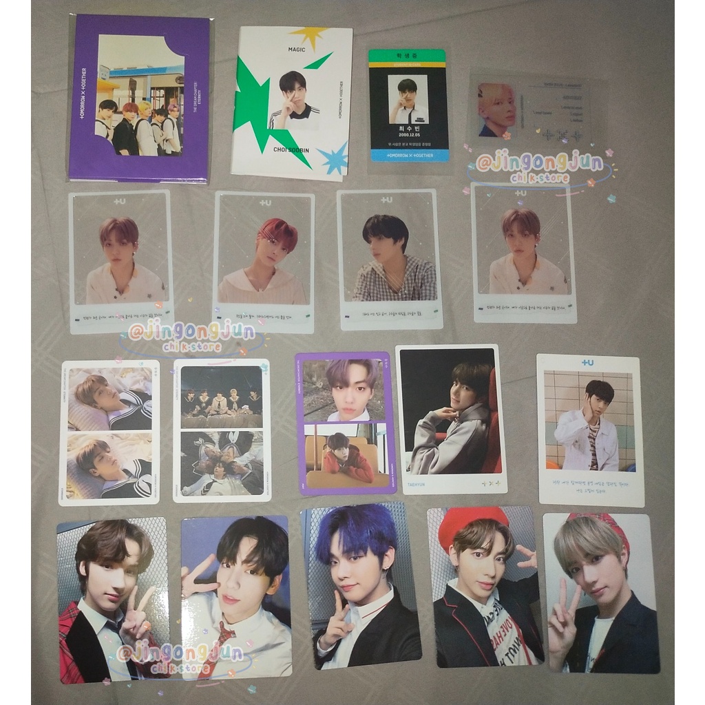 Txt photocard the dream chapter tdc star eternity soobin hueningkai ...