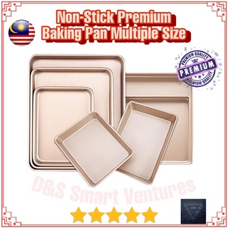 28X28cm Gold Color Non Stick Square Aluminium Baking Sheet Pan Cookie Bread  Cake Jelly Roll Baking Pan - China Aluminium Baking Pan and Cookie Baking  Pan price