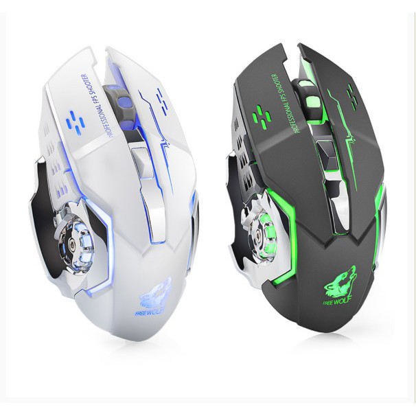 Whole Store [Wolf] Free Wolf X8 Wireless Charging Gaming Mouse ...