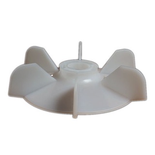 Ventola Raffreddamento Motore Y80-4.6 · 6 Pale · Diametro 130mm · Foro 19mm · 0.75kW - 2