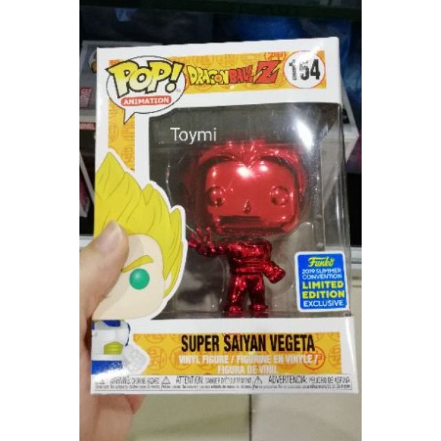 Chrome red vegeta store pop