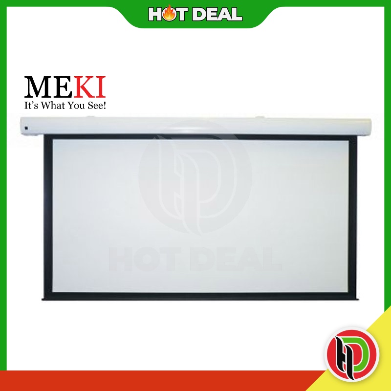 Hotdeal Meki Ez 150d 90x120 7 6x10 Motorized Projector Screen