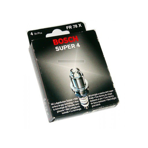 BOSCH SUPER 4 SPARK PLUG FR78X PROTON,TOYOTA, NISSAN, HYUNDAI | Shopee ...