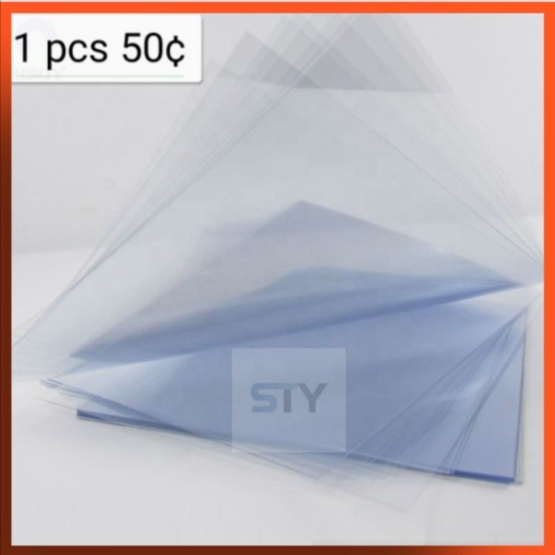 STY Binding Cover 1s Rigid Sheet A4 PVC Plastic Sheet Cover