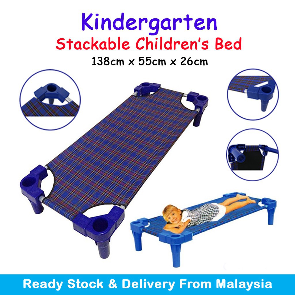 🌹 ️NEW ARRIVAL ️ 🌹 🇲🇾 Kindergarten Bed Kids Bed Stackable Bed ...